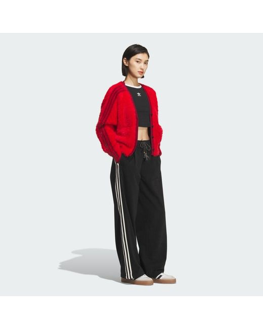 Adidas Red Crafted Cardigan