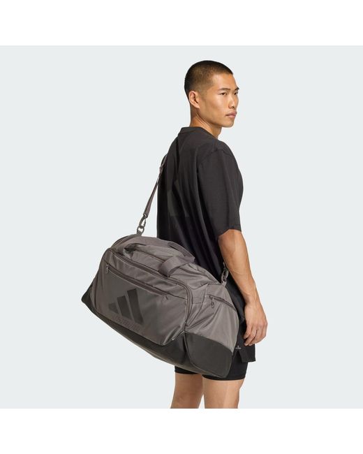 Adidas Black Training Defender Duffle Bag Medium