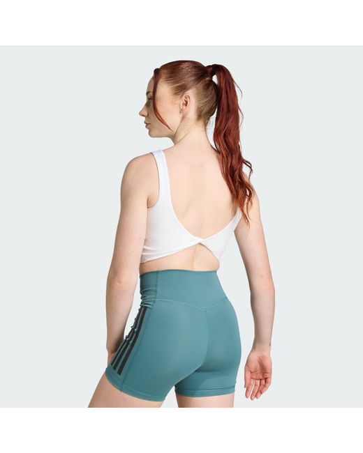 Adidas Green Power Light Support Bra Tank Top