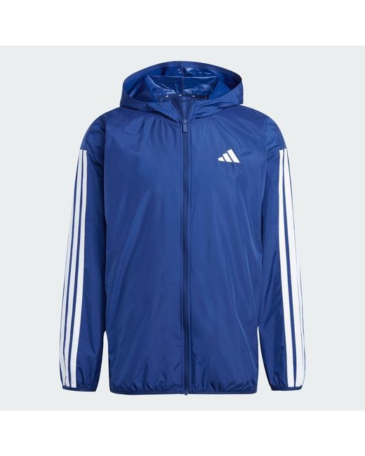 Essentials 3-Stripes Windbreaker Giacca per Capispalla di Adidas in Blue da Uomo