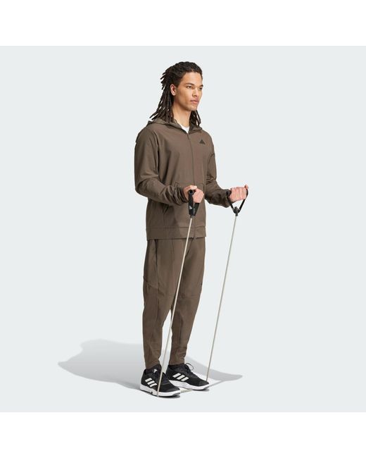 Adidas Gray Designed For Training Cold.Rdy Pants for men