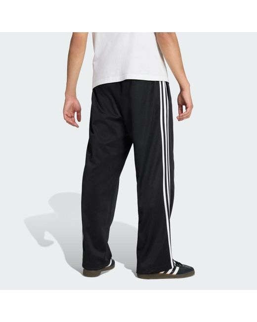 Adidas Black Baggy Track Trousers for men