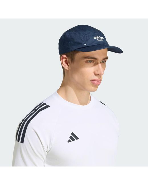 Adidas Blue Kappe, Canvas, 5 Bahnen