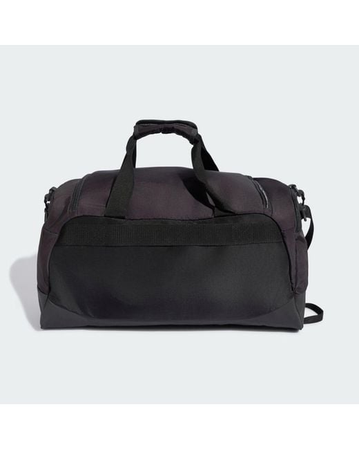 Adidas Black Training Defender Graphic Duffle Bag Small