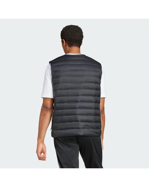 Adidas Gray Helionic Light Vest for men