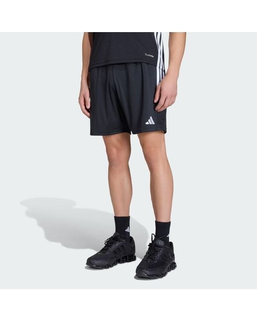 Adidas Blue Tiro 26 Essentials Shorts for men