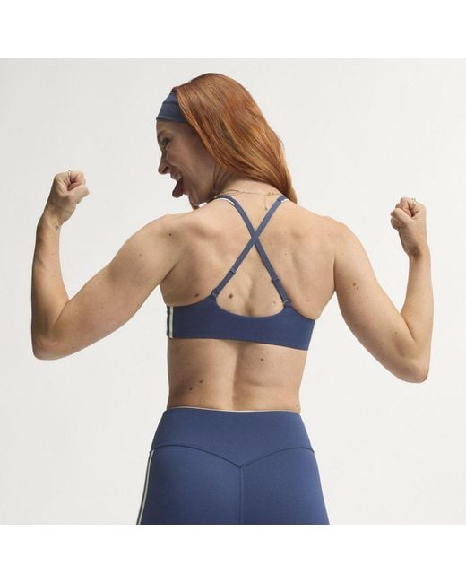 Adidas Blue Originals Sport Light Support Bra