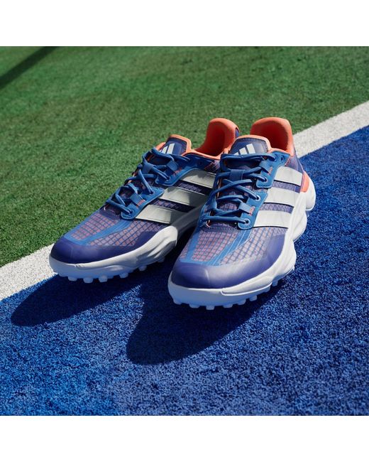 Adidas Blue Adipower Hockey 3 Field Hockey Boots