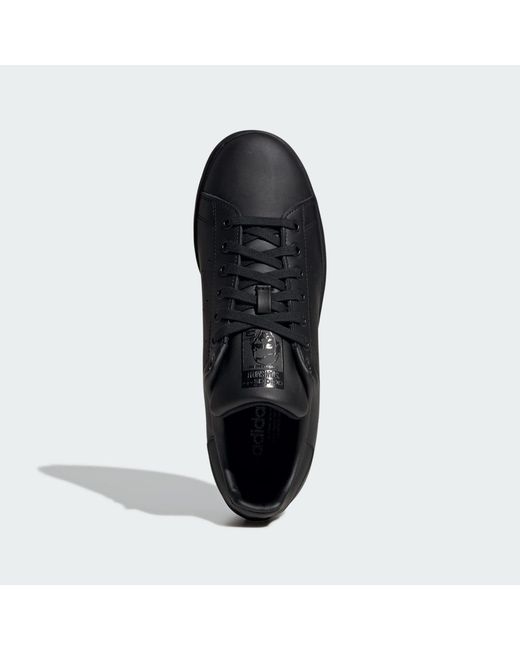 Adidas Black Stan Smith Shoes