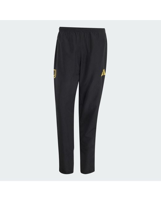 Adidas Black Juventus Turin Stadium Track Pants for men