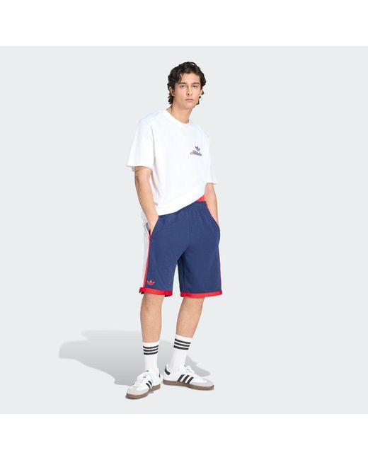 Adidas White Summer League Gfx Varsity T-Shirt for men