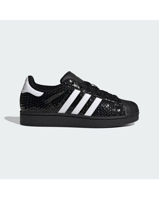 Adidas Black Superstar Ii Shoes