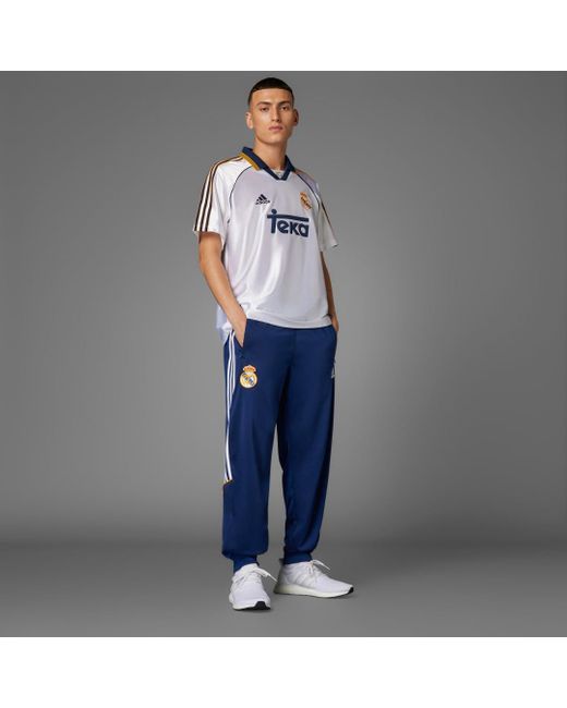 Pantalón Real Madrid 99/00 Adidas de hombre de color Blue