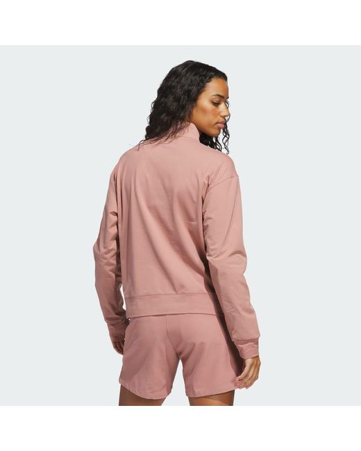 Adidas Pink Ultimate365 Tour Hybrid Jacket