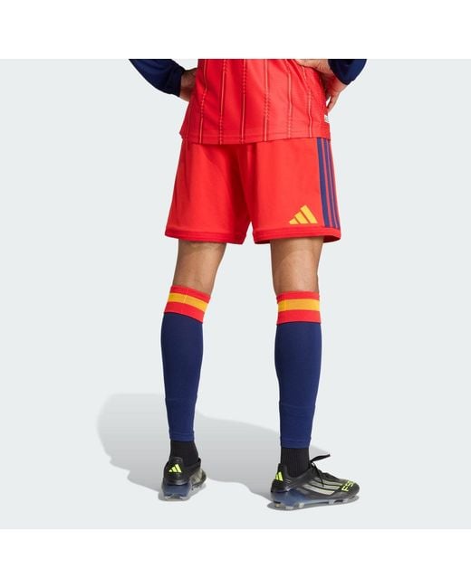 Adidas Red Spain 26 Home Authentic Shorts for men