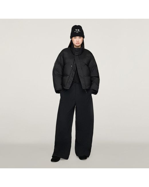 Adidas Black Y-3 Puffer Jacket