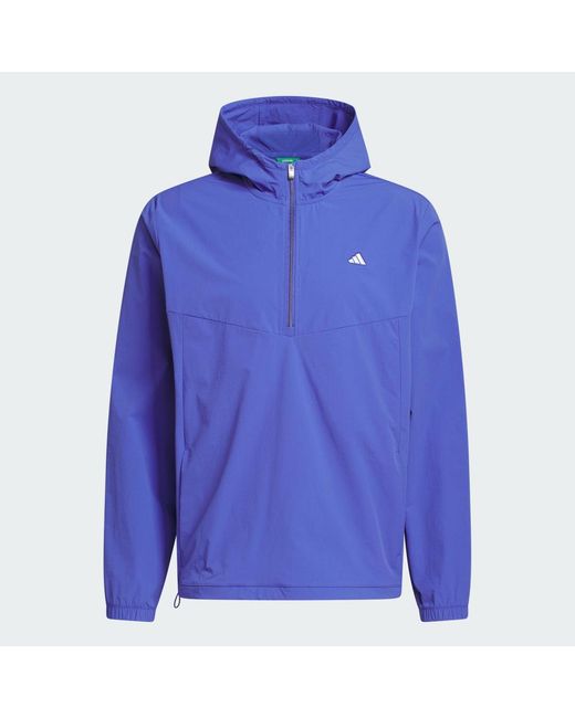 Adidas Blue Ultimate365+ Clima365 Course Control Anorak for men