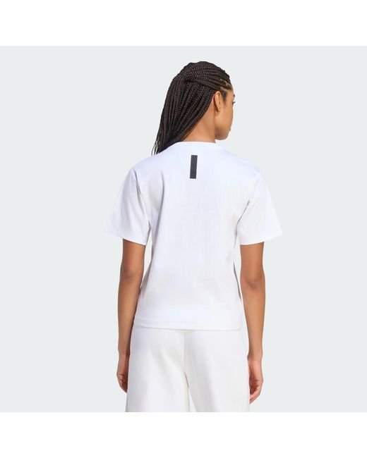 Adidas White Lifestyle Z. N.E. Tee Kf6363
