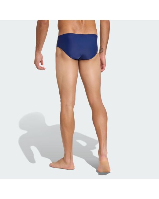 Costume Da Nuoto Solid di Adidas in Blue da Uomo