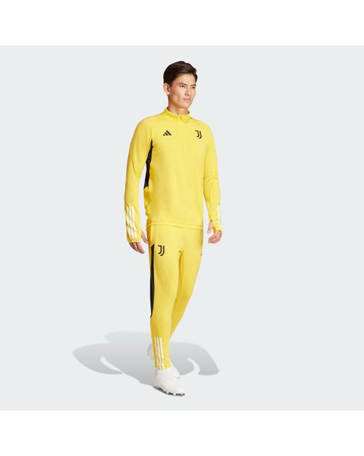 adidas Juventus Tiro 23 Training Tracksuit Bottoms in Yellow for