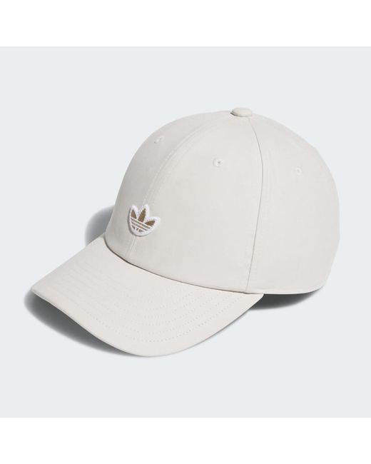 Adidas White Originals Relaxed Cap