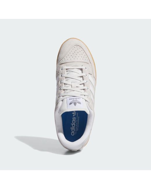 Adidas White Centennial 85 Low Adv Shoes