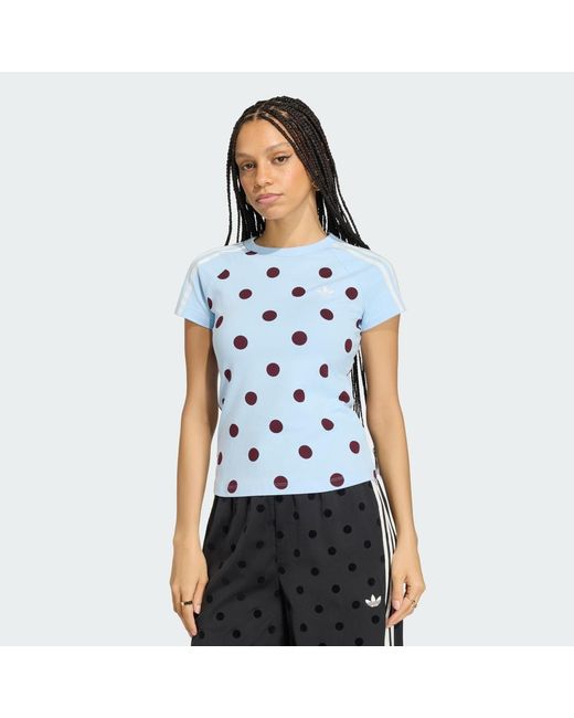 Adidas Blue T-Shirt Adidas Slim Fit Cali T-Shirt