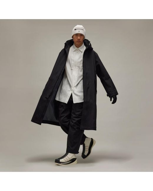 adidas Y-3 Gore-Tex Hardshell Coat in Black for Men | Lyst UK
