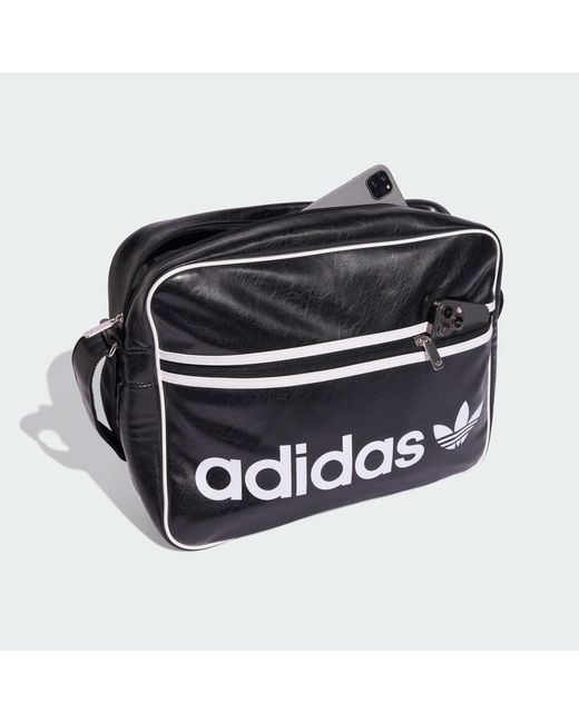 Adidas Black Og Airliner Shoulder Bag