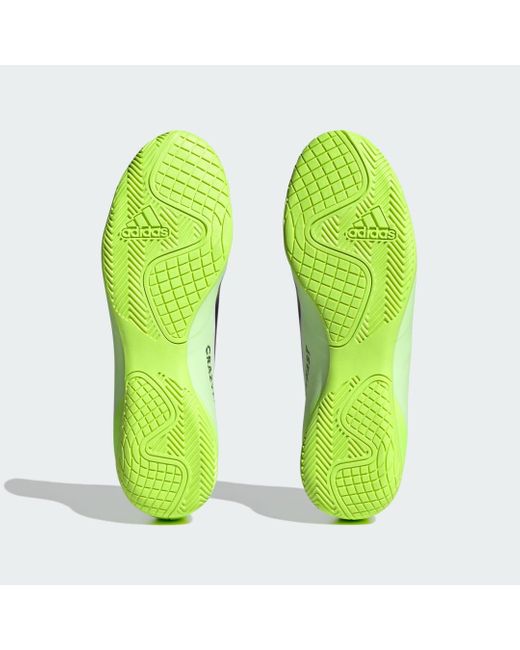 Scarpe Da Calcio X Crazyfast.4 Indoor di Adidas in Green