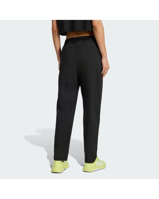 Adidas Black Workout Essentials Woven Joggers