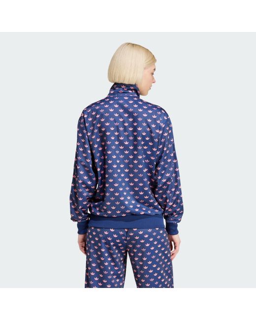 Chaqueta Firebird Monogram Adidas de color Blue
