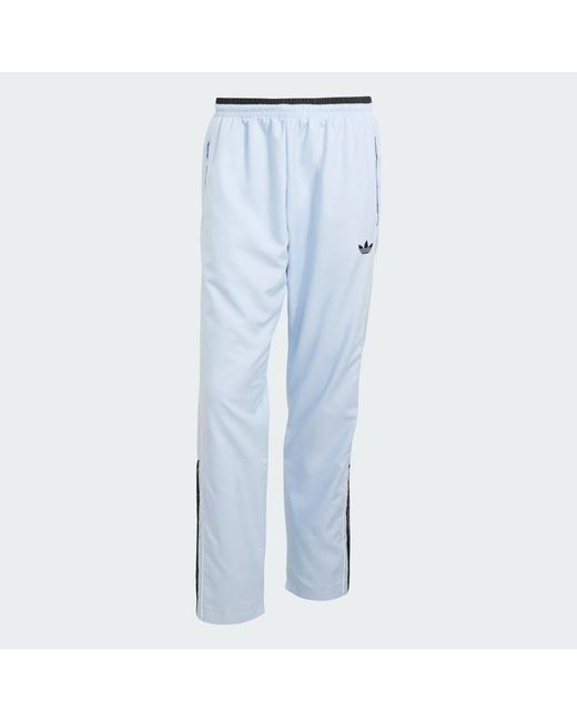 Adidas Blue Half Stripes Track Pants for men