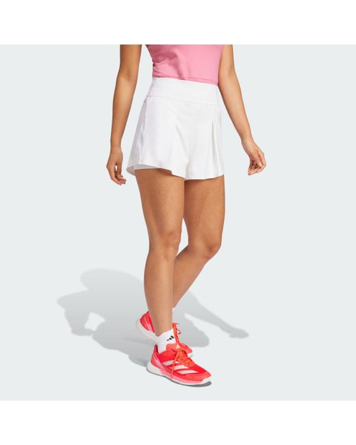 Pantalón Corto Tennis Climacool Match Adidas de color White
