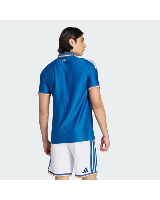 Adidas Blue Como 1907 26/27 Home Jersey for men