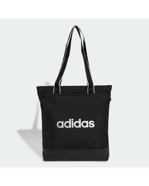 Bolso Linear Essentials Adidas de color Black