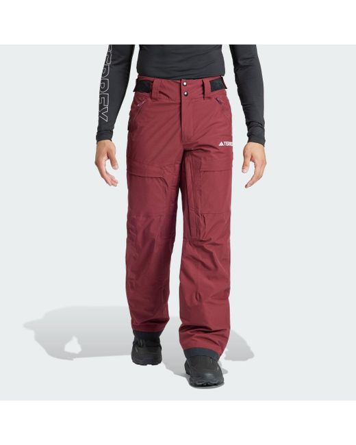 Adidas Red Terrex Xperior 2L Non-Insulated Tracksuit Bottoms for men
