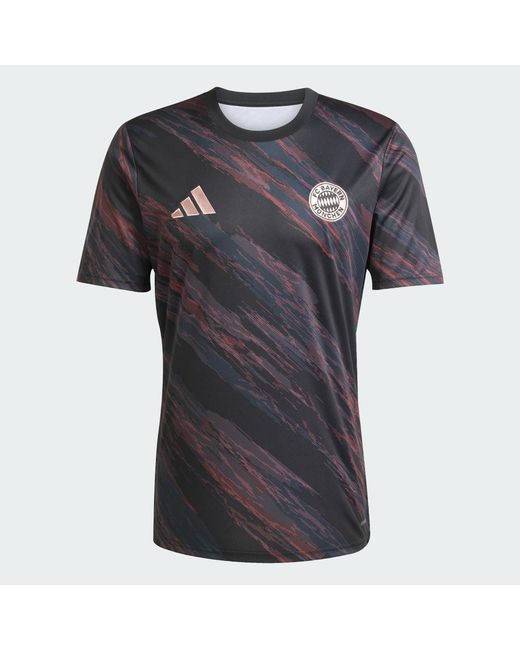 Adidas Gray Fc Bayern 25/26 Pre-Match Jersey for men
