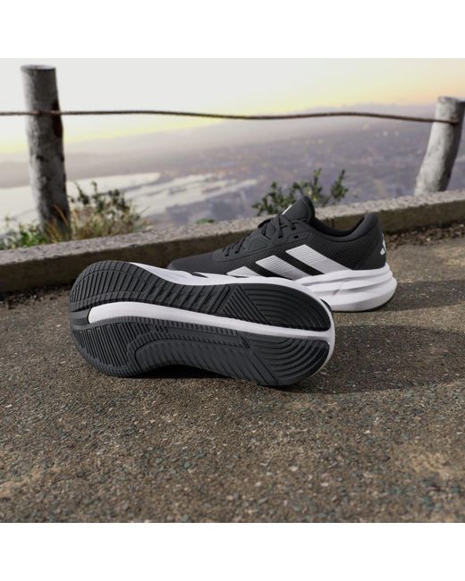 Adidas Black Galaxy 7 Running Shoes for men