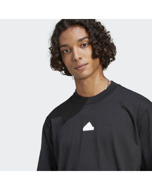adidas Future Icons 3-Streifen T-Shirt in Schwarz für Herren | Lyst DE