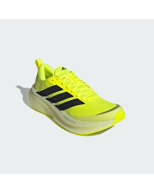 Adidas Yellow Supernova Glide Sneakers for men