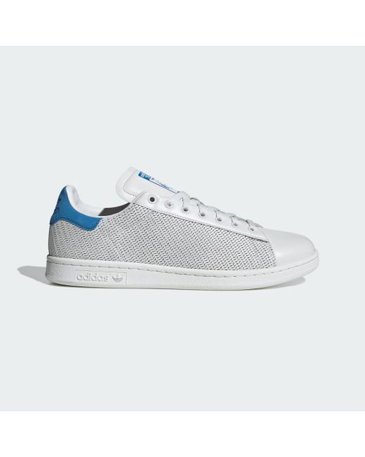 Adidas Blue Stan Smith Lux Shoes