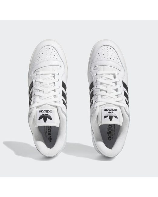 Scarpe Forum 84 Low ADV di Adidas in White