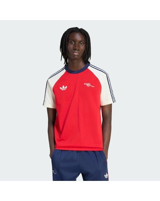 Adidas Originals Red Arsenal Fc Og T-Shirt for men