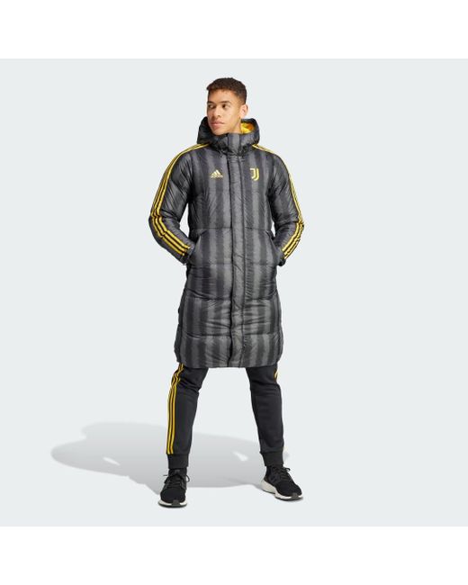 Adidas Black Juventus Dna Down Coat for men