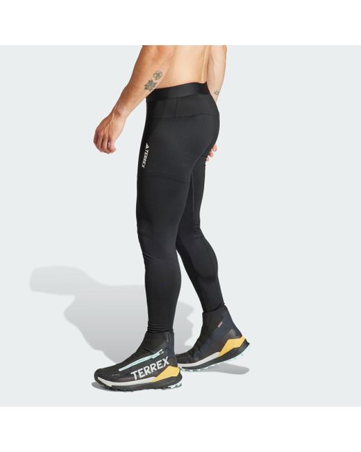 Adidas Black Terrex Xperior Leggings for men