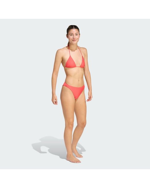 Adidas Red Adicolor Bikini Top