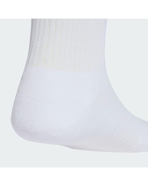 Adidas Red Cushioned Crew Socks 3 Pair Pack Ineos Grenadiers