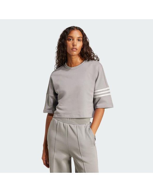 Adidas Originals Gray Neuclassics Tee
