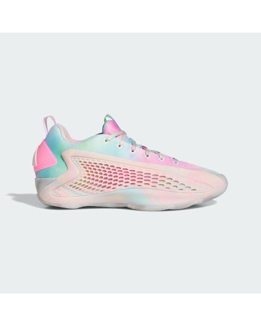 Zapatilla Anthony Edwards 1 Low Adidas de hombre de color Pink